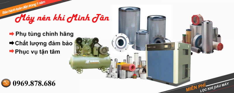 Máy nén khí Minh Tân chuyên cung cấp loại sản phẩm máy nén khí tại Vĩnh Phúc