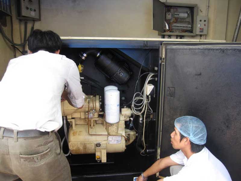 Sửa chữa máy nén khí tại Tam Dương Vĩnh Phúc