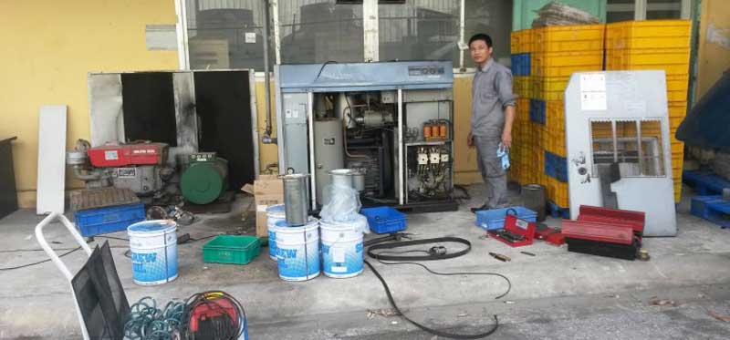 Công ty sửa chữa máy nén khí tại Tam Dương Vĩnh Phúc
