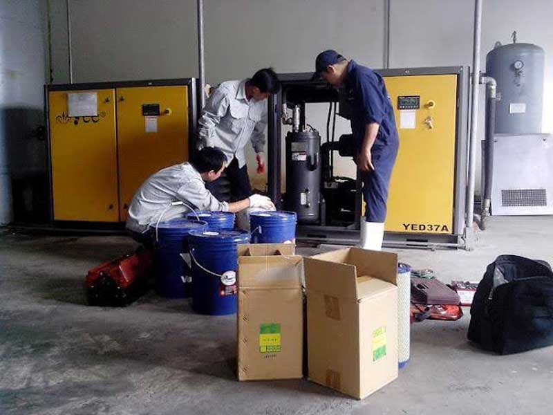 Báo giá dịch vụ sửa chữa máy nén khí tại Tam Dương Vĩnh Phúc