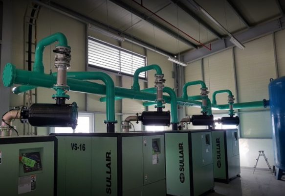 Nhận lắp đặt hệ thống máy nén khí tại khu công nghiệp Quang Minh