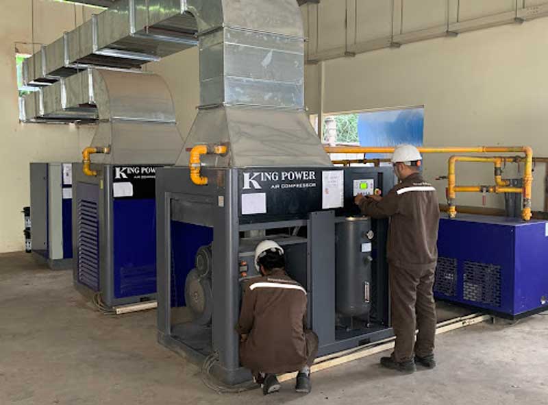 Nhận bảo dưỡng sửa chữa máy nén khí tại Phổ Yên Thái Nguyên